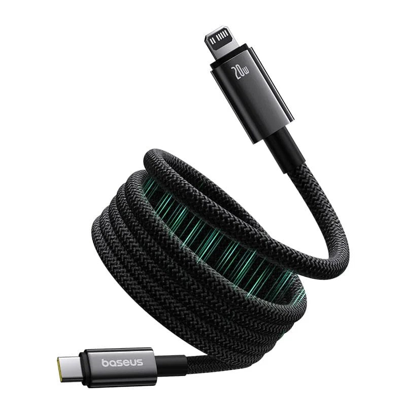 Baseus Tungsten Gold Magnetic Charging Cable USB-C to iP 20W 1m
