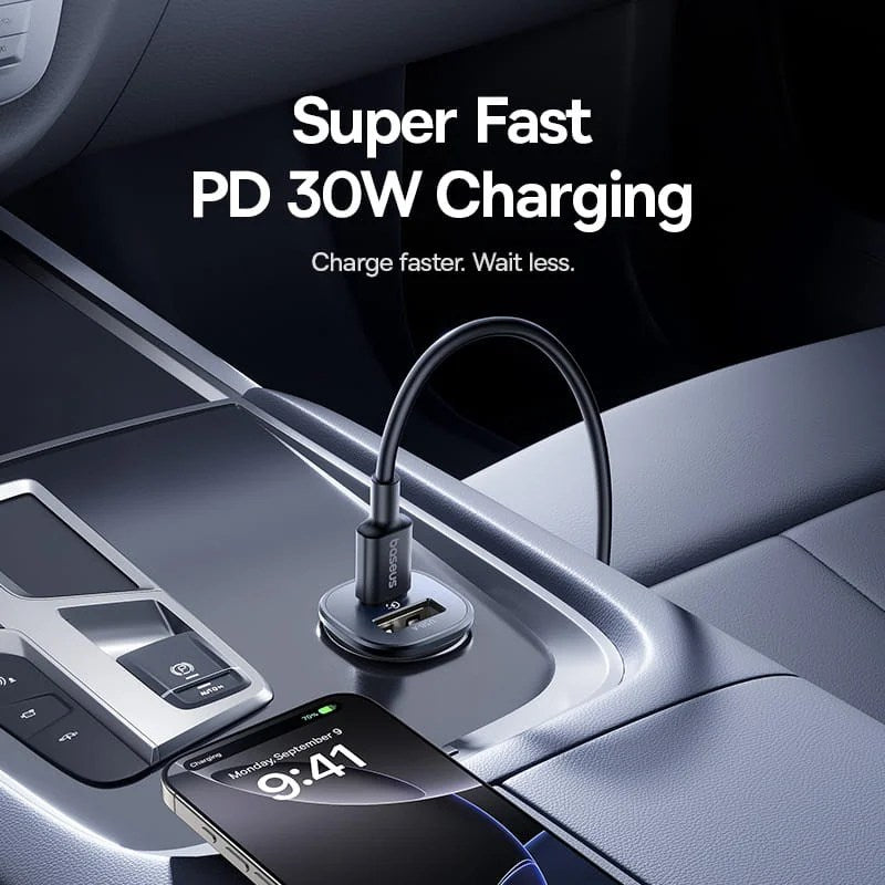 Baseus GoTrip DP1 Car Charger 30W