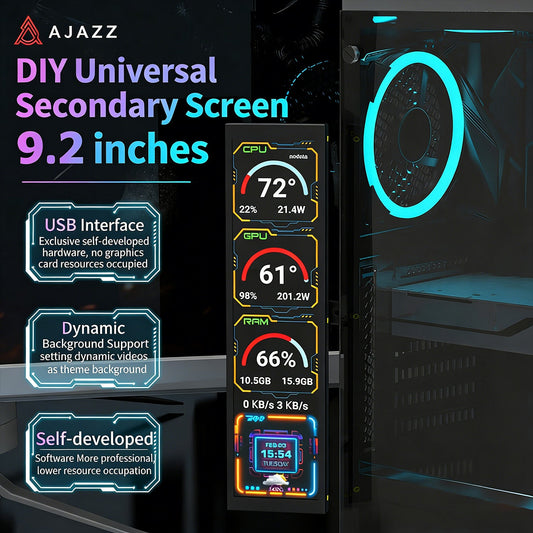 ATTACK SHARK x AJAZZ 9.2-inch IPS LCD Monitor