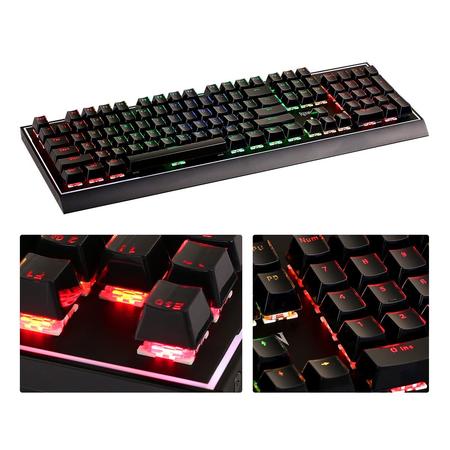 Redragon A105B Keycaps for Mechanical Switch Keyboards with Key Puller