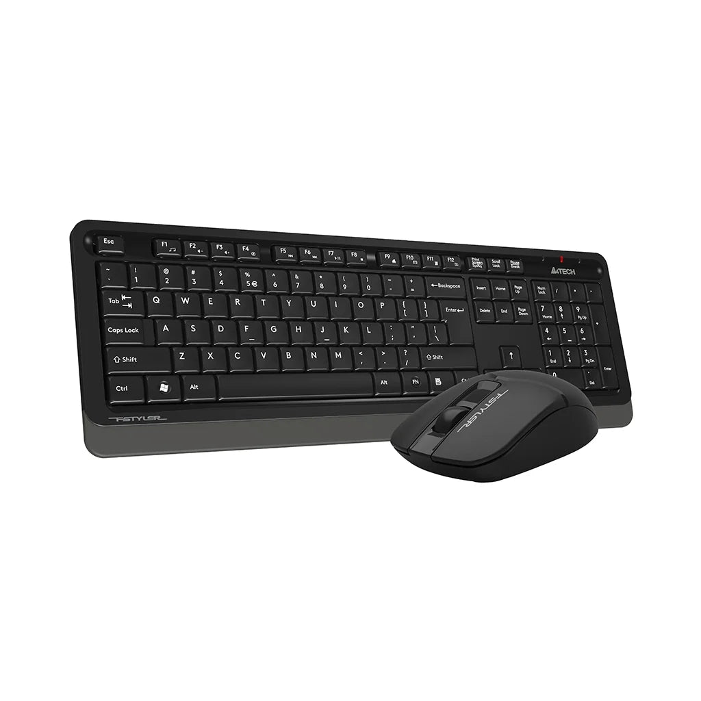 A4Tech FG1012S Wireless Full Size Keyboard And 1200 DPI Mouse Combo