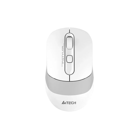 A4Tech FB10CS Grayish White 2400 DPI Wireless office Mouse