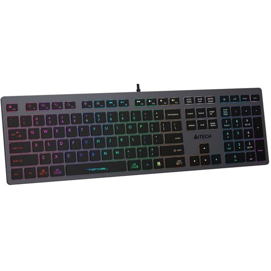 A4Tech FX60 Scissor Switch Neon Lighting Low Profile Office Keyboard