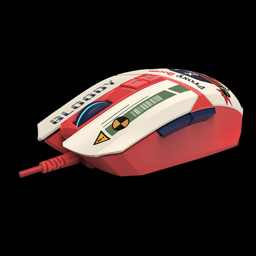 Bloody W63 Max RGB Gaming Mouse with 12,000 CPI and 2000 Hz Polling Rate