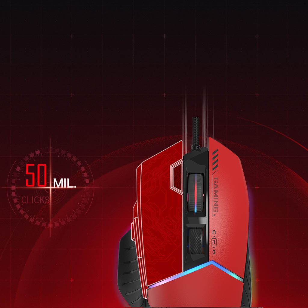 Bloody W95 Max Sports Red Gaming Mouse