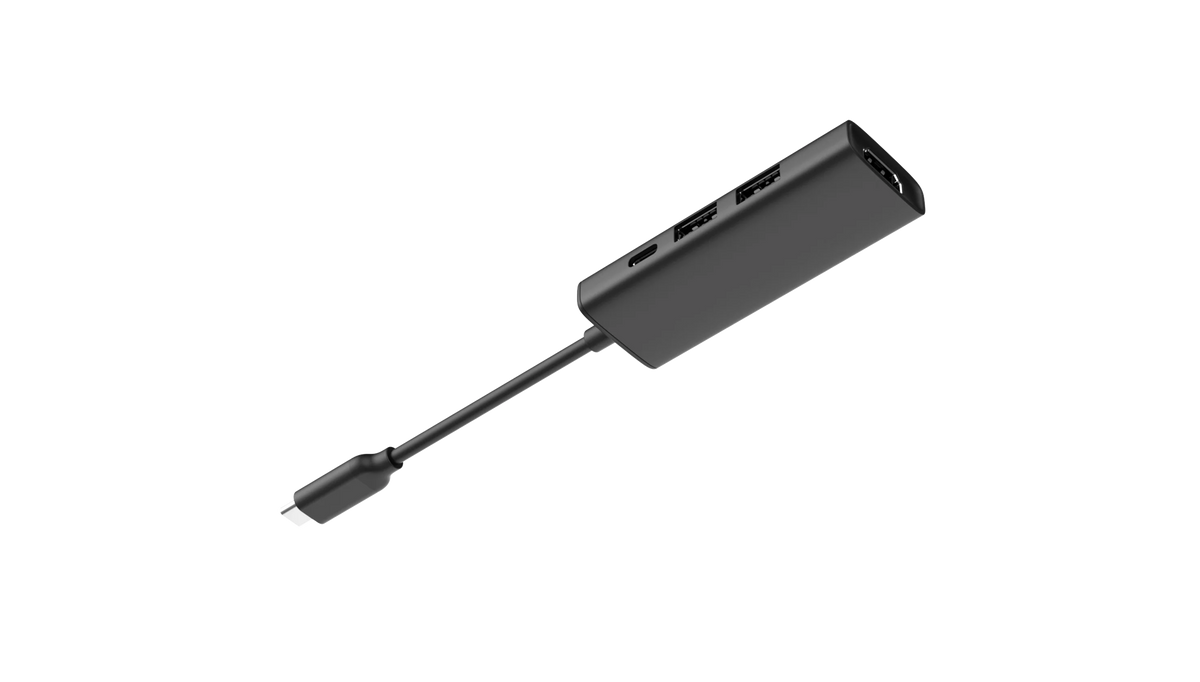 A4Tech DST-40C Black Docking Station 4-in-1