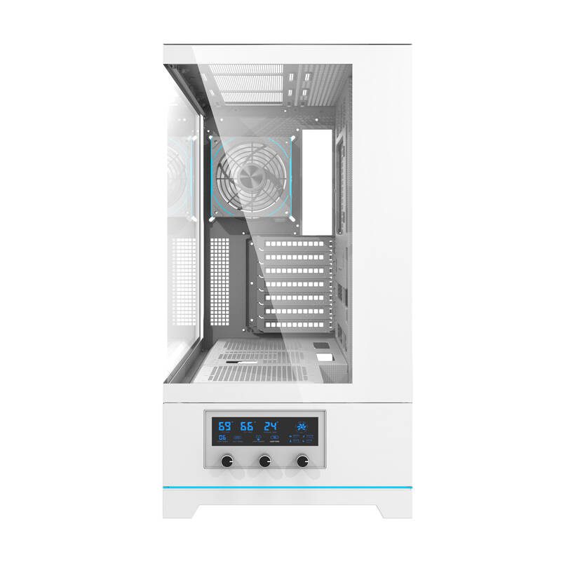 DARKFLASH DY451 GAMING CASE WHITE