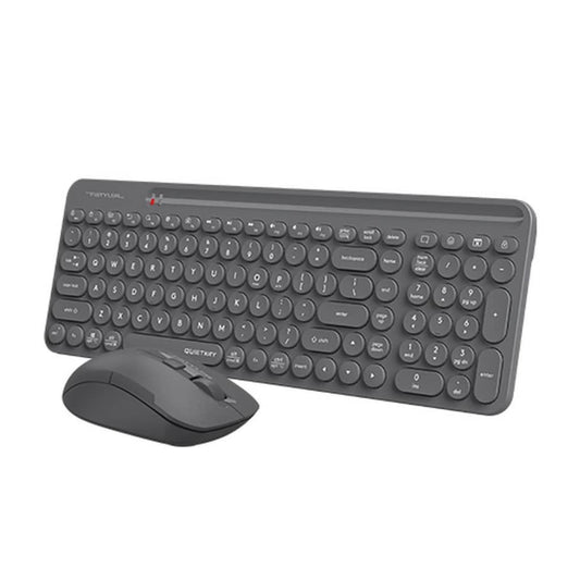 A4Tech FG3300 AIR 2 2Full SIze Quite Keyborad & Slient Mouse 2-in-1 Combo