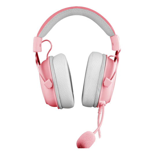 Redragon H510 ZEUS Pink Wired Gaming Headphone 7.1 Surround Detachable Microphone