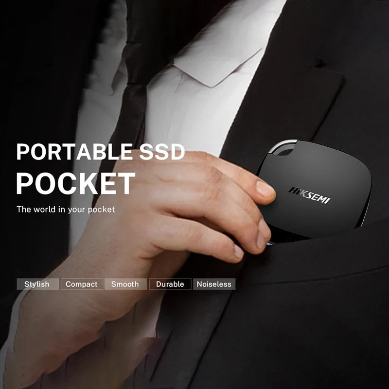 HIKSEMI T100 Pocket Series 512GB USB 3.0 Portable SSD