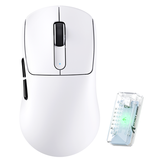 ATTACK SHARK V5 Ultra-Light Tri-Mode Gaming Mouse