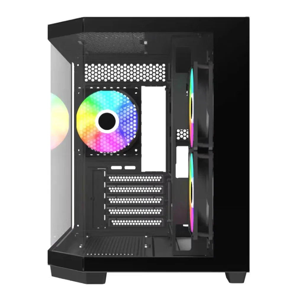 Astro AGC-X40M Dual-Chamber Micro-ATX Gaming Case