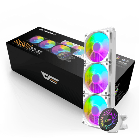 Darkflash DCS360 Water Cooling Fan White
