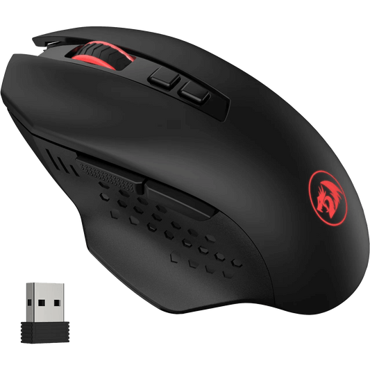 Redragon M656 GAINER Wireless Gaming Mouse, 3200 DPI (Black)