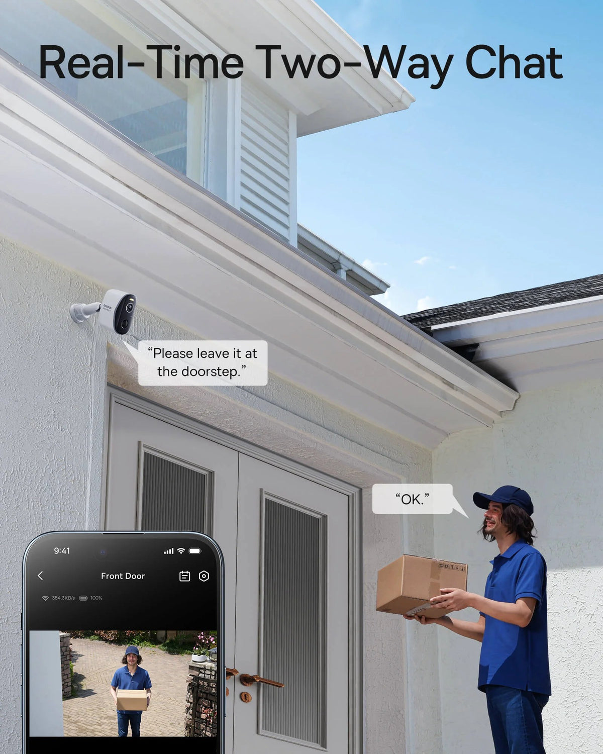Baseus Outdoor Camera Security N1 Series 2K 2-Cam Kit
