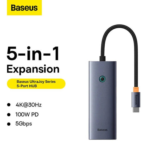 Baseus UltraJoy Series 5-Port HUB