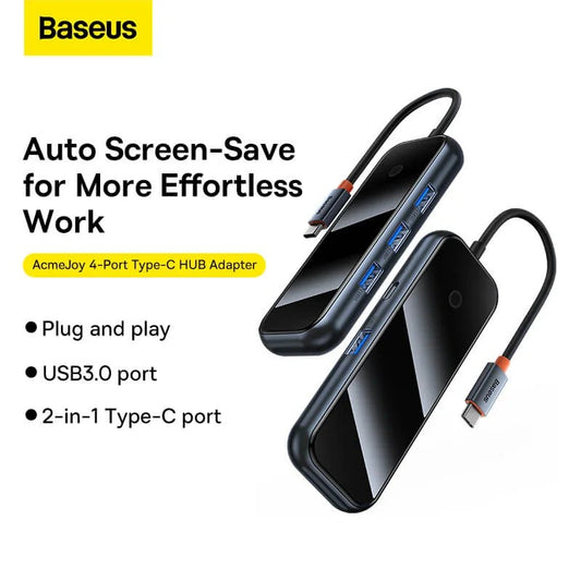 Baseus AcmeJoy 4-Port Type-C HUB Adapter