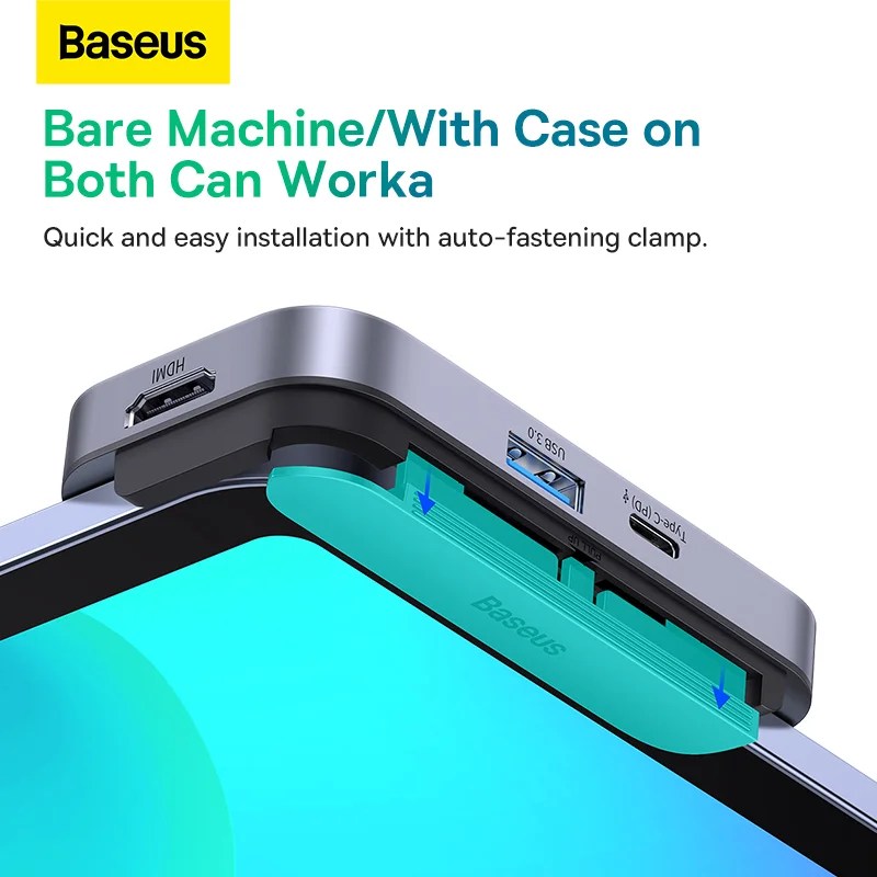 Baseus PadJoy 6-Port Type-C HUB Adapter