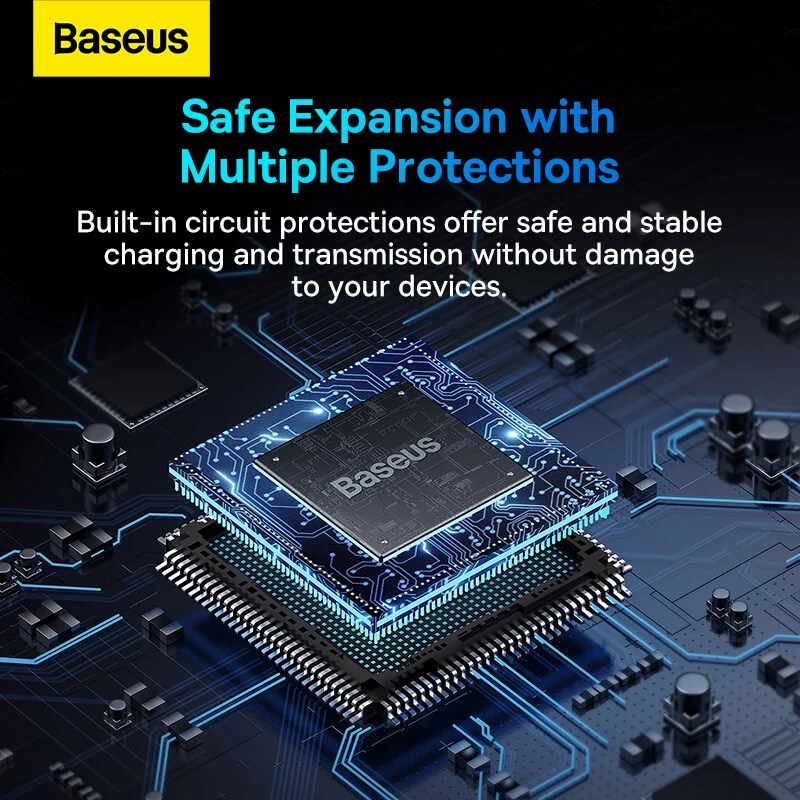 Baseus AcmeJoy 4-Port Type-C HUB Adapter