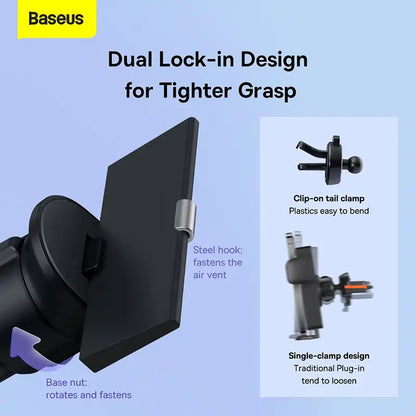 Baseus Metal Age Ⅱ Gravity Car Mount（Air Outlet Version)