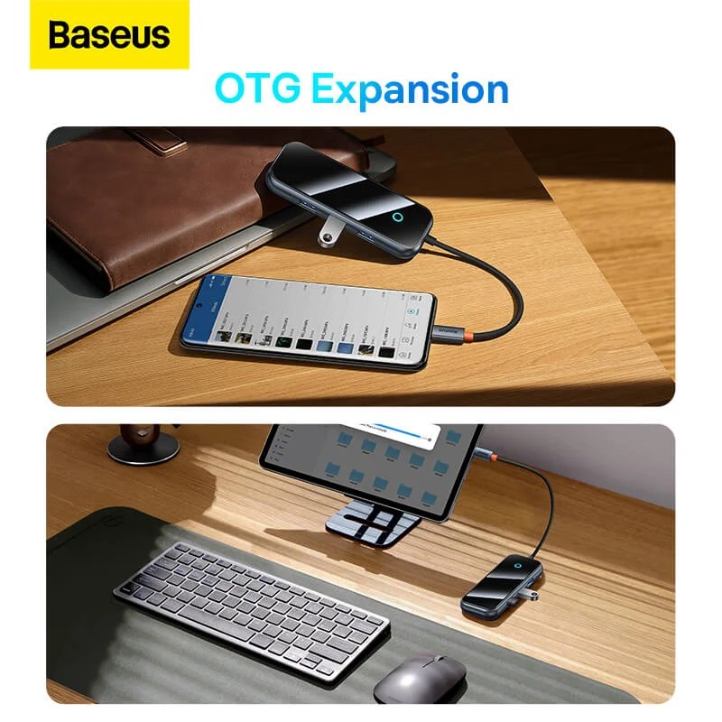 Baseus AcmeJoy 4-Port Type-C HUB Adapter