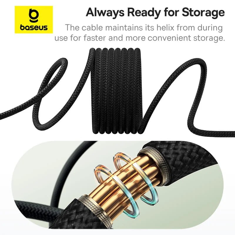 Baseus Tungsten Gold Magnetic Charging Cable USB-C to iP 20W 1m