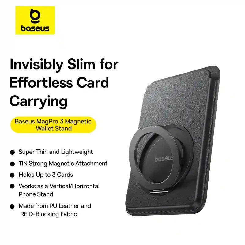Baseus MagPro 3 Magnetic Wallet Stand