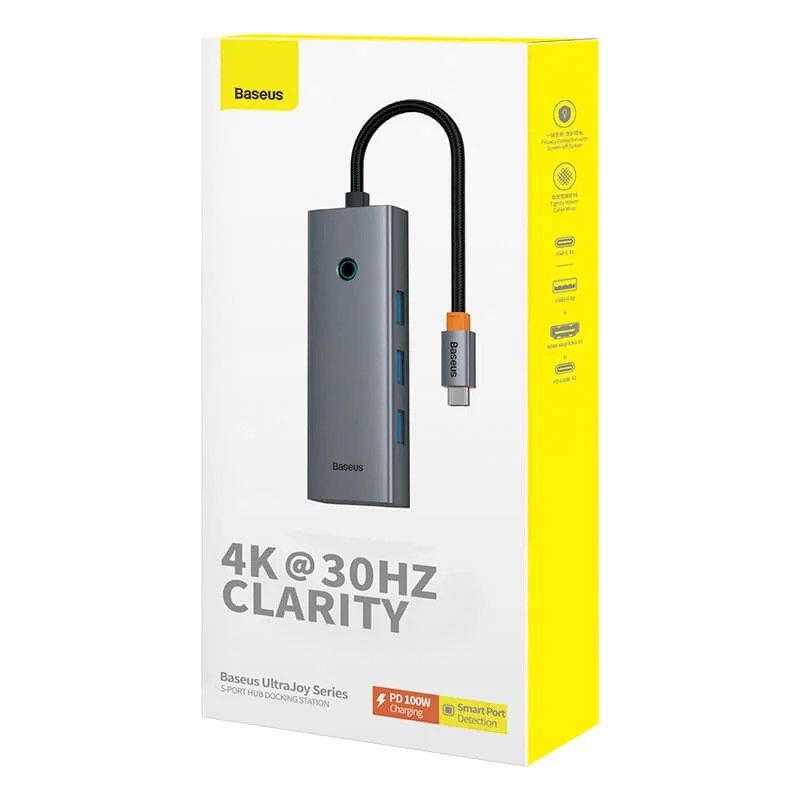 Baseus UltraJoy Series 5-Port HUB