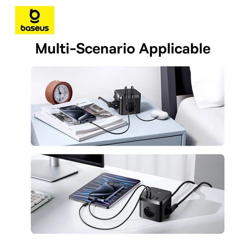 Baseus Powercombo Cube Powerstrip 3AC+2U+2C 30W