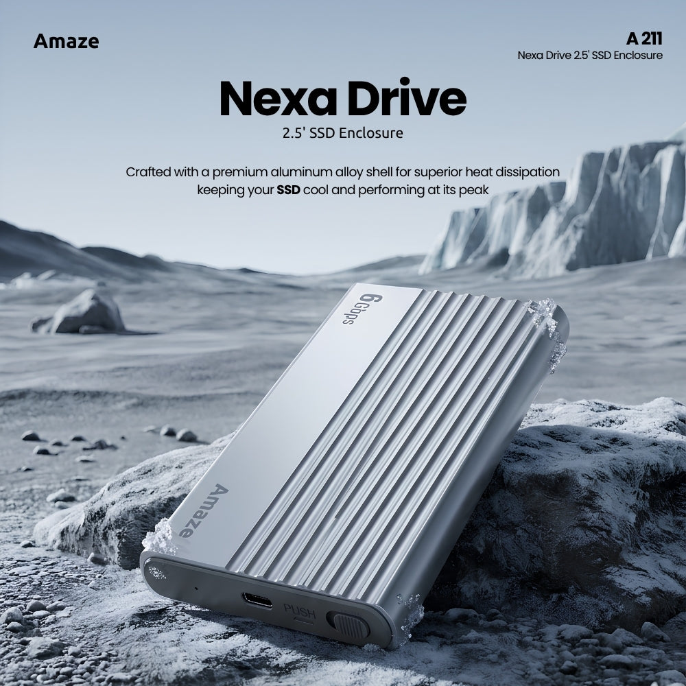 Nexa Drive 2.5' SSD Enclosure Case | A-211