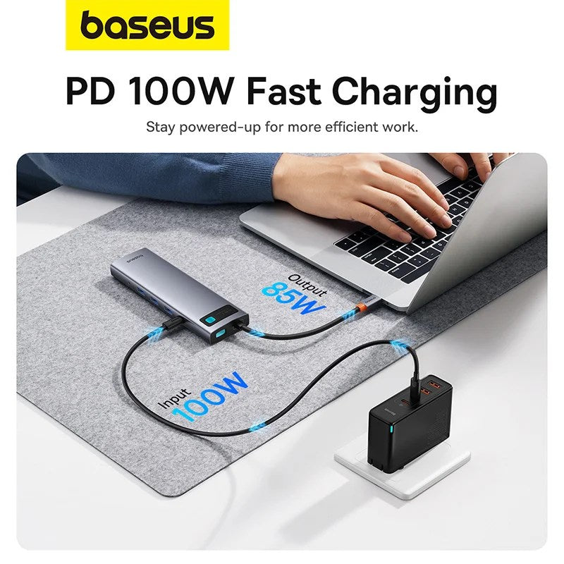 Baseus Metal Gleam Series 11-Port HUB