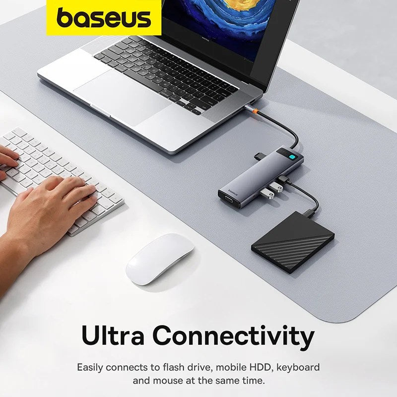 Baseus Metal Gleam Series 11-Port HUB