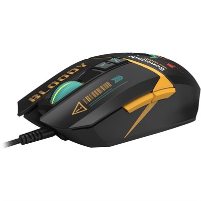 Bloody W63 Max Renegade RGB Gaming Mouse - Midnight