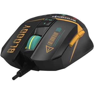 Bloody W63 Max Renegade RGB Gaming Mouse - Midnight