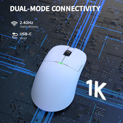 ATTACK SHARK x AJ159P Tri-mode Gaming Mouse with with Magnetic Charging Dock