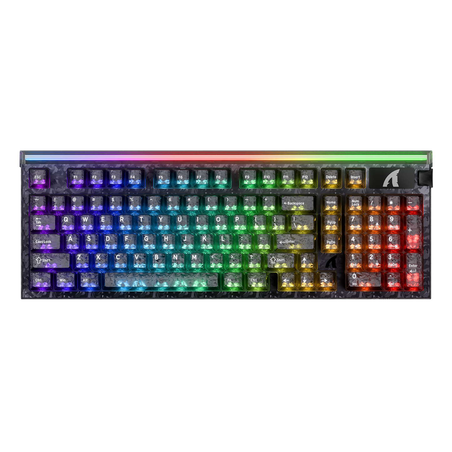 ATTACK SHARK R98 HE Carbon Fiber Rapid Trigger Keyboard Magnetic Switch