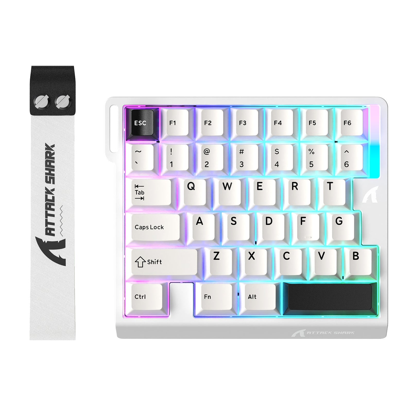 ATTACK SHARK M36 HE One-Handed Magnetic Switch Keyboard