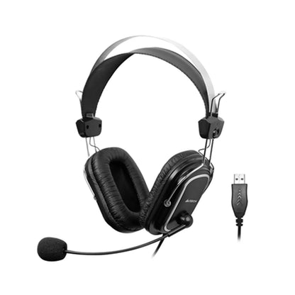 A4Tech HU-50 Black Single-Directional Mic Wired Headset