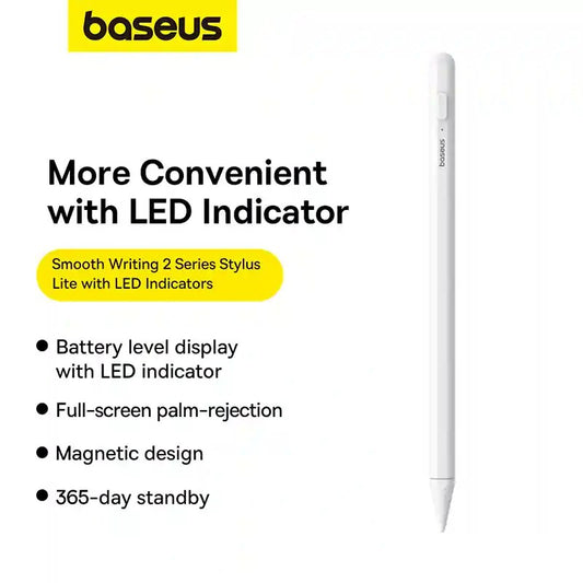 Baseus Smooth Writing 2 Series Stylus Lite with LED Indicators
