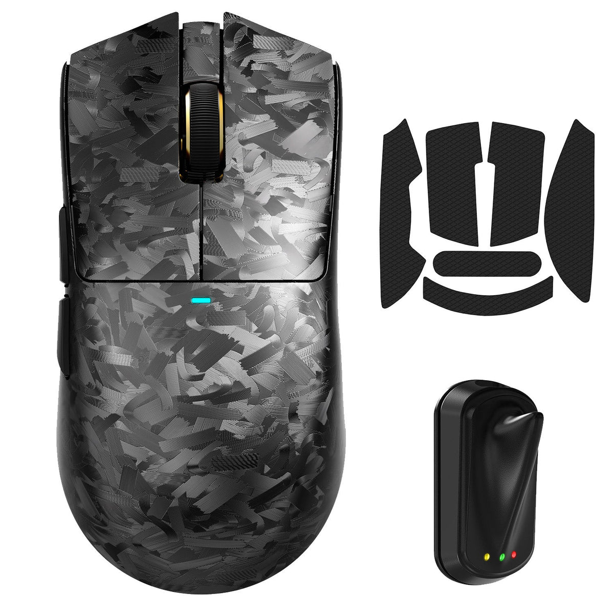ATTACK SHARK X11 ULTRA Carbon Fiber Wireless 8K PAW3950MAX Gaming Mouse