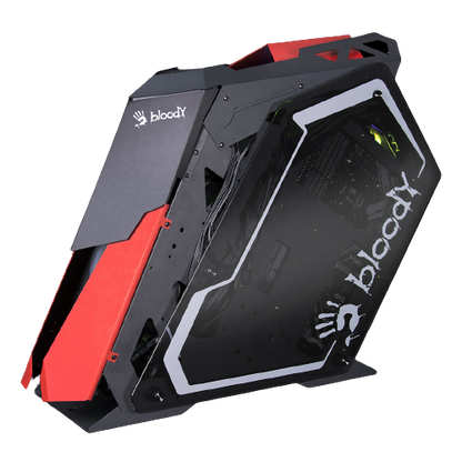 Bloody GH-30 Rogue Mid Tower Tempered Glass Gaming PC Case