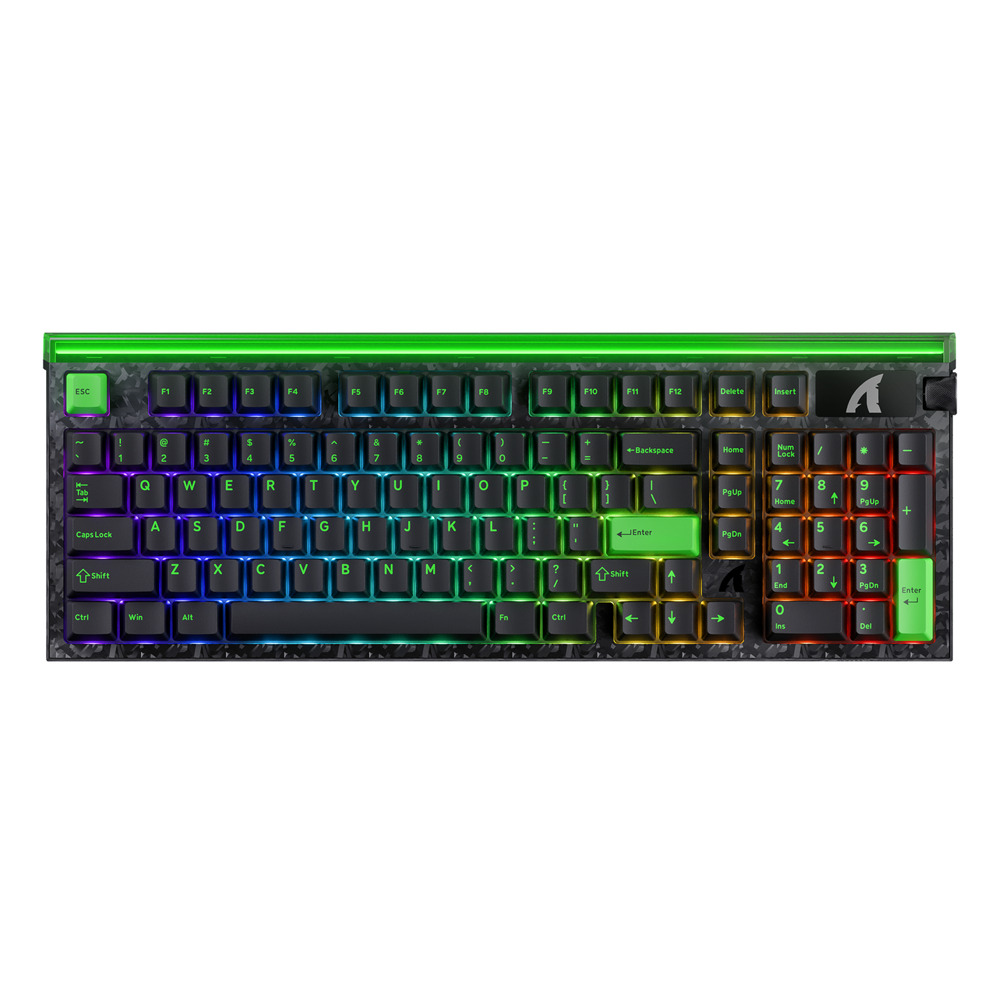 ATTACK SHARK R98 HE Carbon Fiber Rapid Trigger Keyboard Magnetic Switch