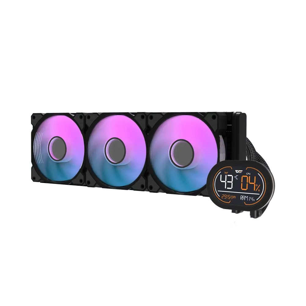 DARKFLASH DH360D Liquid CPU Cooler Black