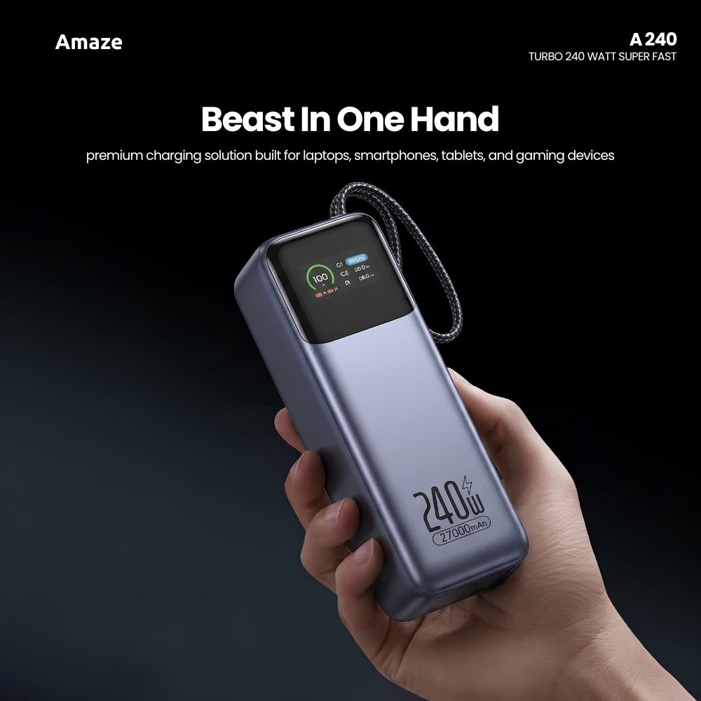 TURBO 240 WATT SUPER FAST POWER BANK | A240