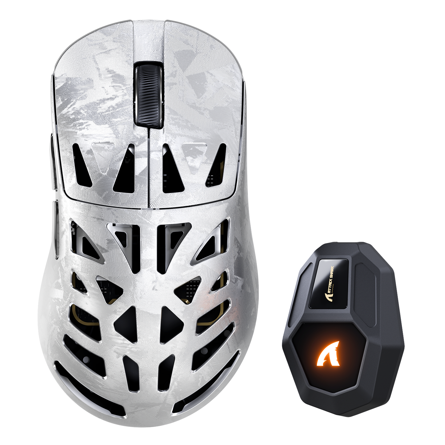 Pre Order: ATTACK SHARK RS6 ULTRA Carbon Fiber Wireless PAW3955MAX Gaming Mouse