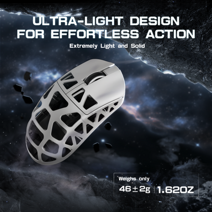 ATTACK SHARK R3 Magnesium Alloy Gaming Mouse 8K with C06 Coiled Cable