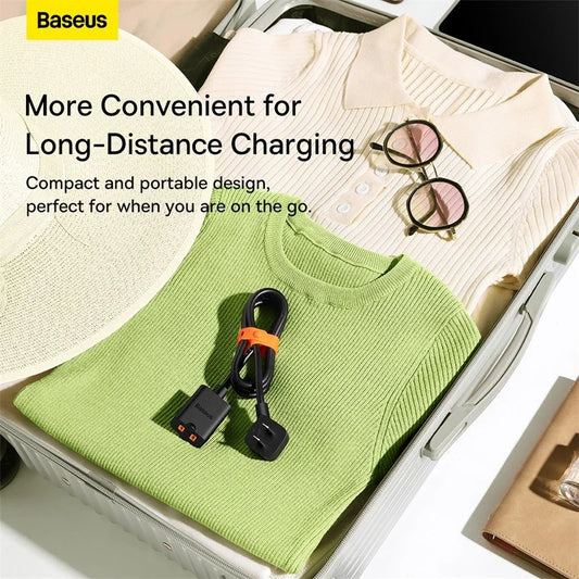 Baseus PowerCombo Mini PowerStrip 1AC with 1.0m Power Cord US (Including EU and UK Plug Adapters)