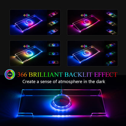 ATTACK SHARK X MAMBASNAKE Ergonomic RGB Keyboard Holder