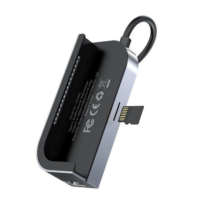 Baseus Bend Angle No.7 Multifunctional Type-C HUB Converter（Upgrade) Space Gray