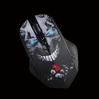 Bloody R80 Rechargeable Wireless Gaming Mouse (Skull)